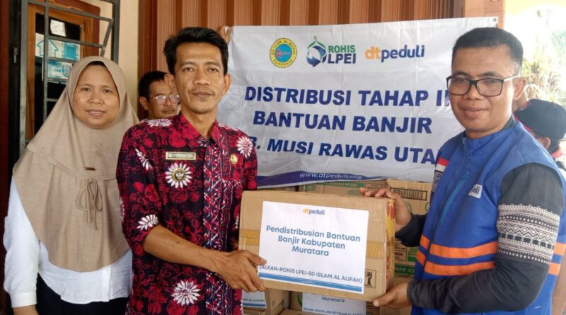 DT Peduli berikan bantuan ke Musi Rawas Utara