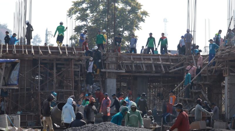 Pengecoran Lantai 2 Santri karya Masjid DT Eco 2