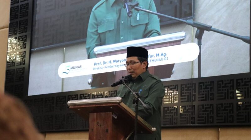 Munas FWP Sambutan Kemenag 2