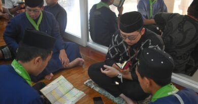 SMA DTBS Putra Gelar Tes dan Parade Tahfidz sebagai Penilaian Akhir Semester