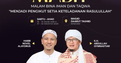 MABIT di Masjid Daarut Tauhiid Bandung Kembali Digelar: Menjadi Pengikut Setia Keteladanan Rasulullah